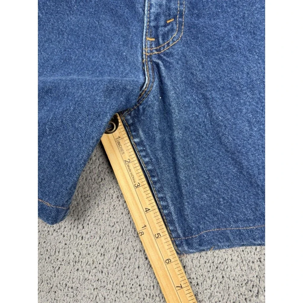 Vintage Levis Shorts Mens 36 Denim Jean Orange Tab 90s Relaxed Fit 506 Jorts USA